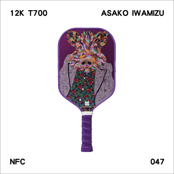 Pickleball Paddle - 047 - Asako Iwamizu - NFC