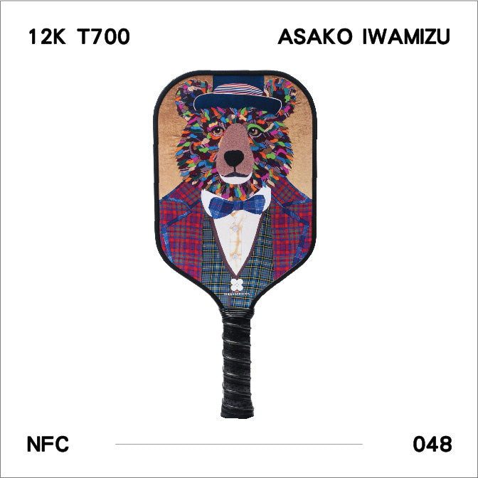 Pickleball Paddle - 048 - Asako Iwamizu - NFC