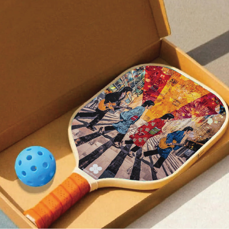 Pickleball Paddle - 052 - Generative Art - NFC